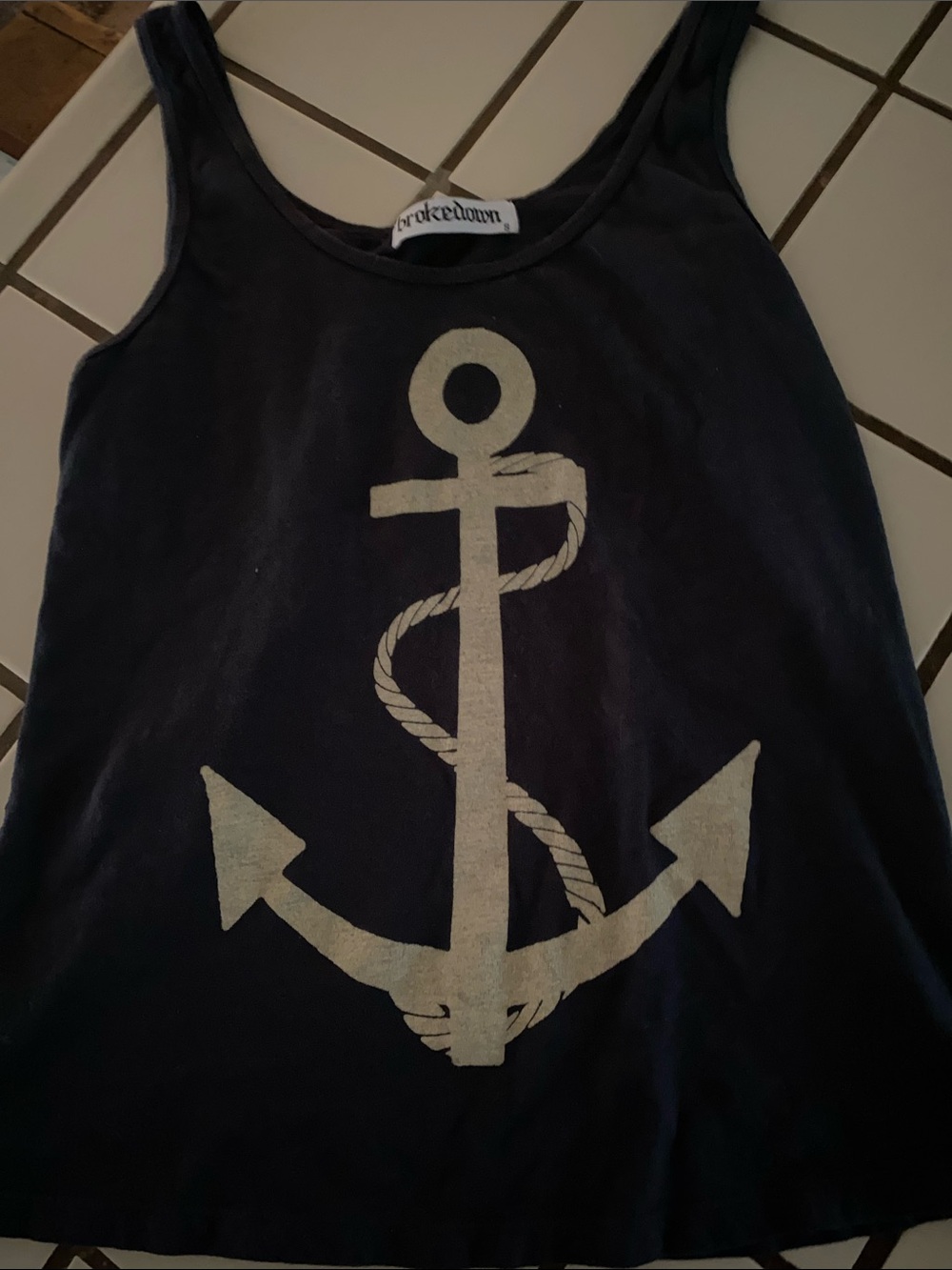 Brokedown tank
